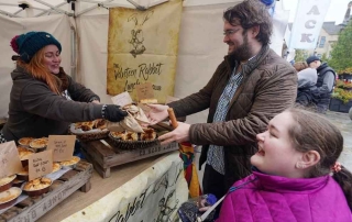 The Velveteen Rabbit Luncheon Club at The Bishop Auckland Food Festival 2021