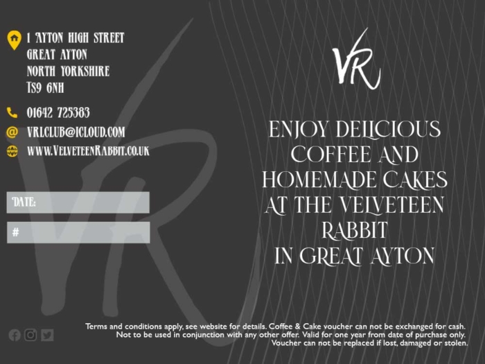 Coffee & Cake Gift Voucher - Image 2
